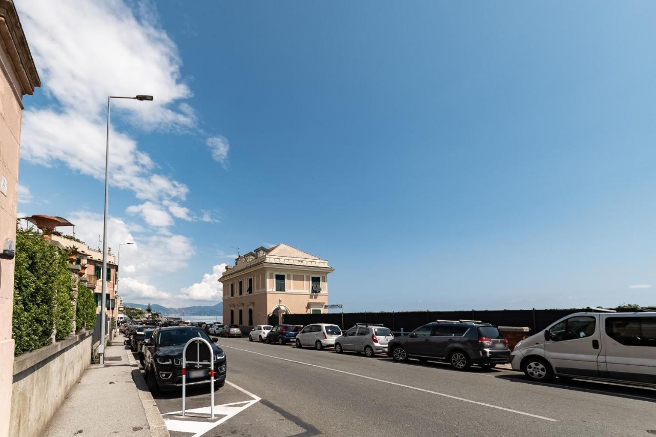 Sea Loft Quinto - A Due Passi Dal Mare Appartement Genua Buitenkant foto